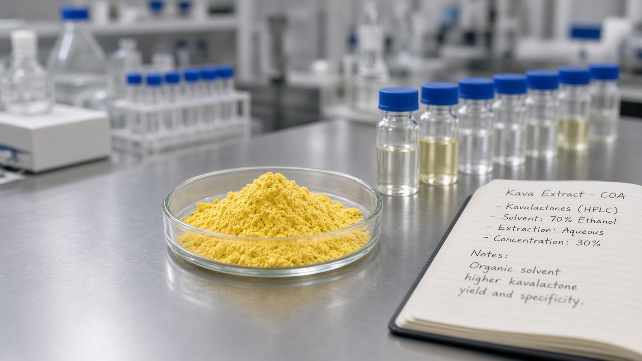 Solvent on the COA