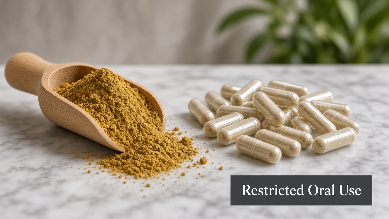 Restricted Oral Use