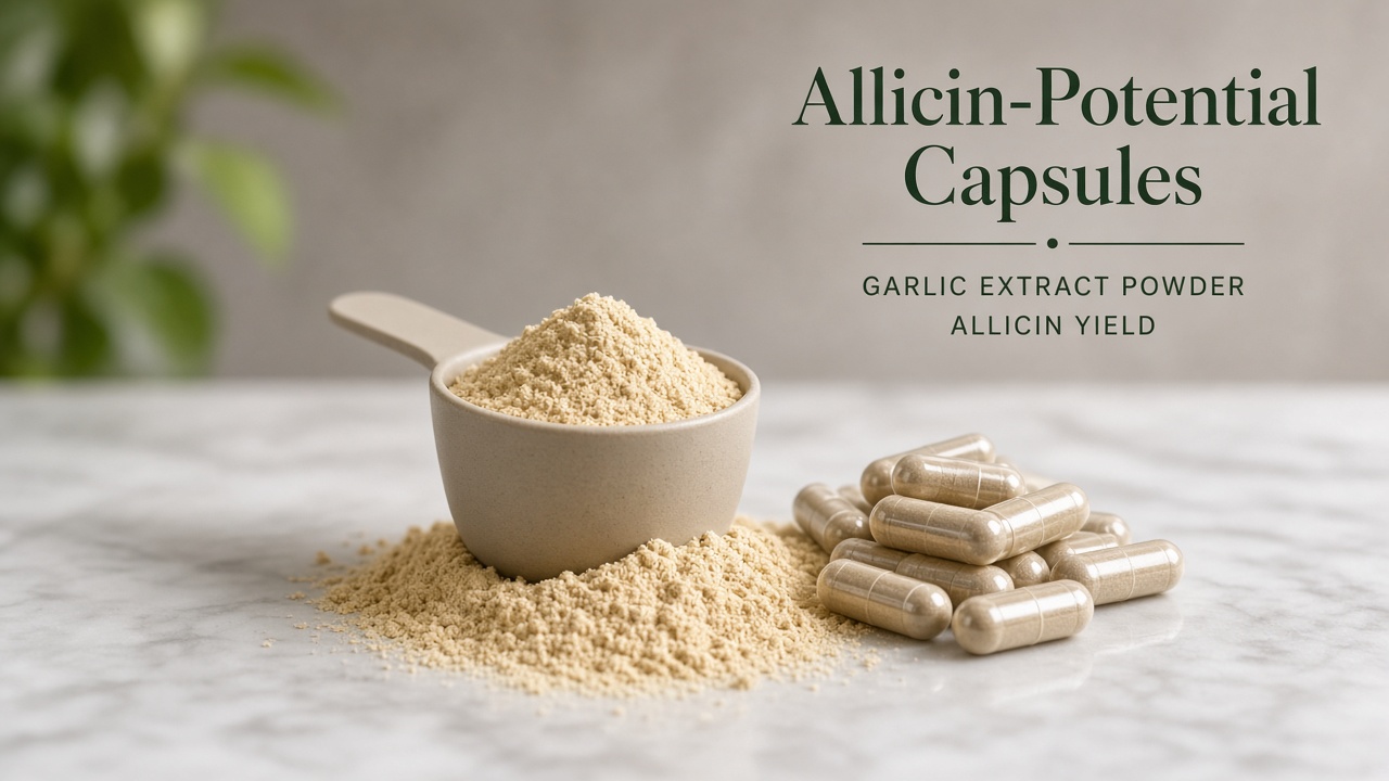 Allicin-Potential Capsules