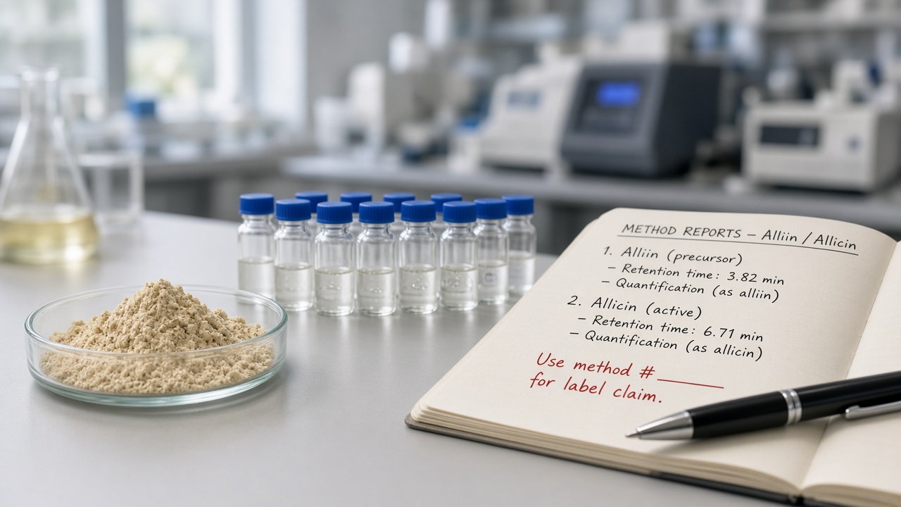 Alliin Versus Allicin