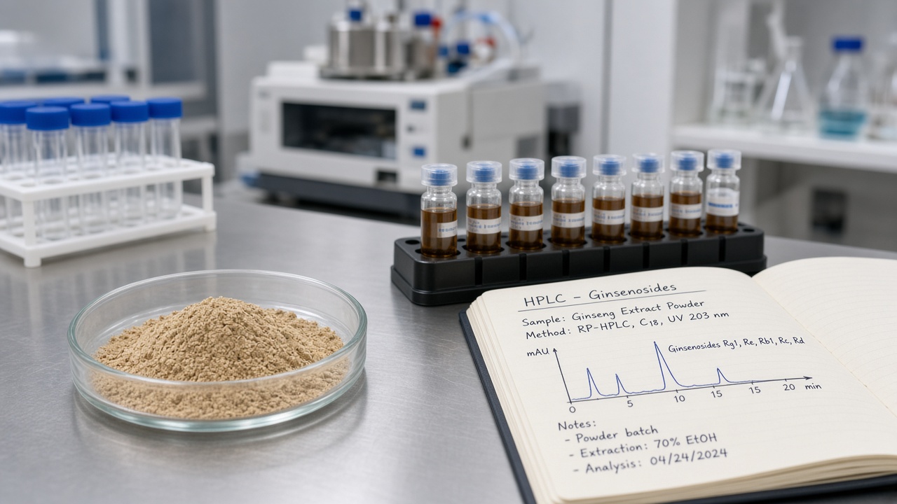 HPLC Ginsenosides