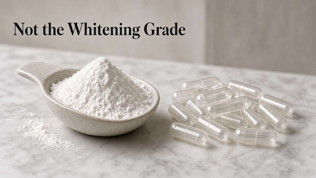Not the Whitening Grade