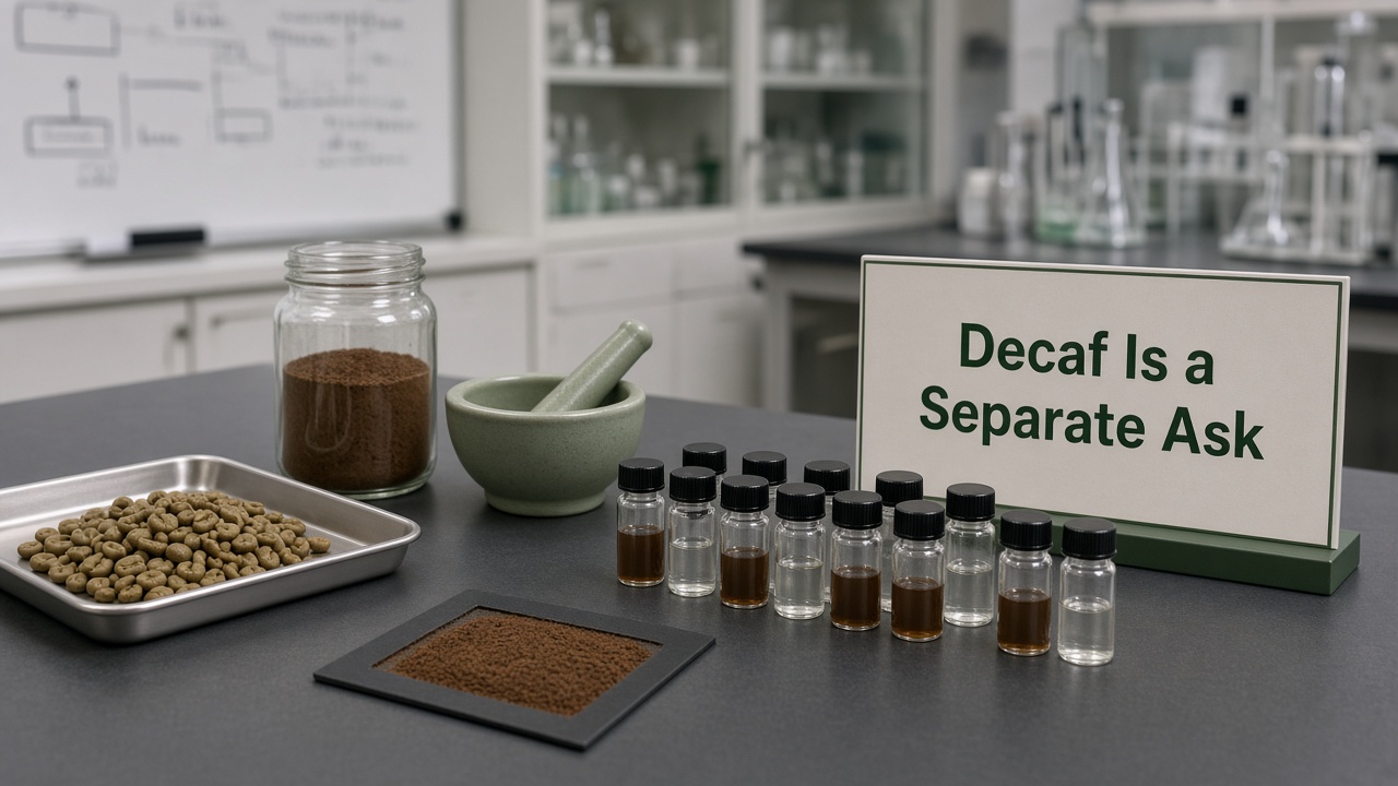Decaf Is a Separate Ask