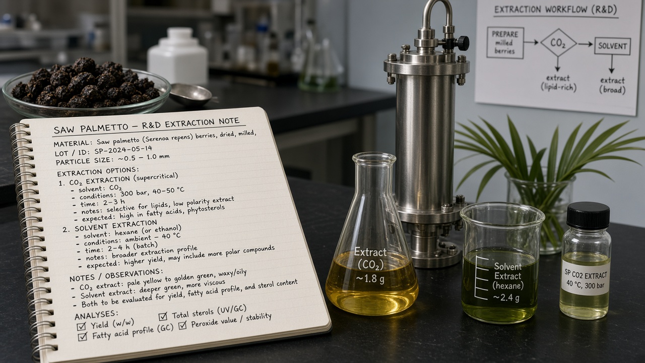 CO2 or Solvent