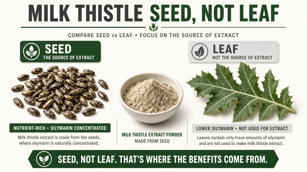 Seed, Not Leaf