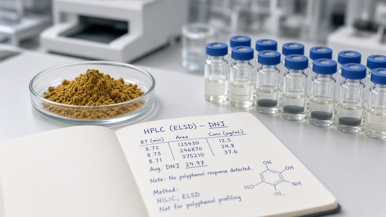 HPLC, Not Polyphenols