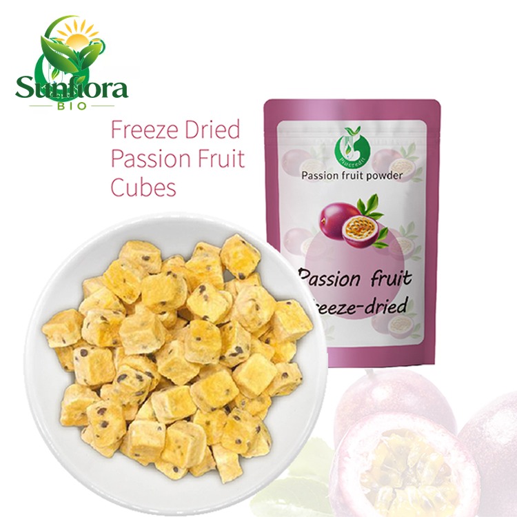 Sunflora Wholesale Freeze Dried Passion Fruit in Chunks and Powder