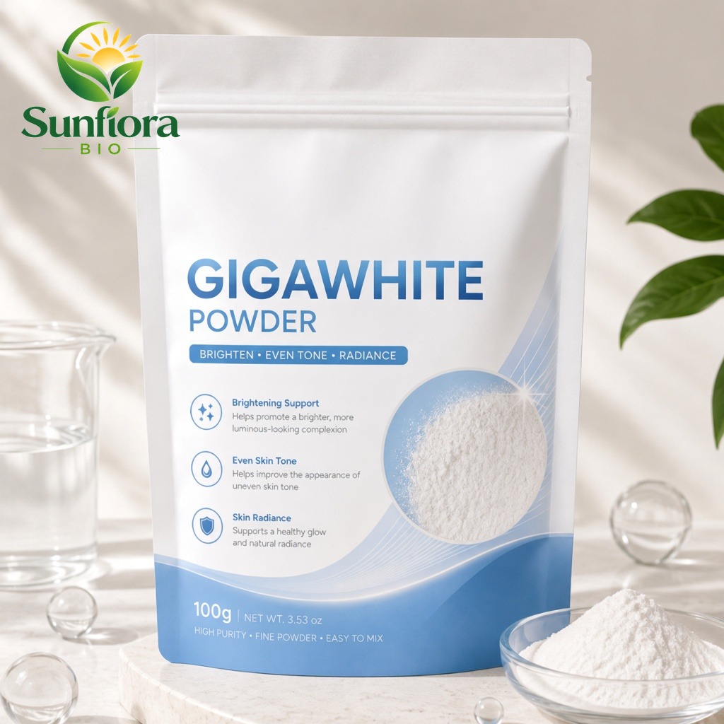 Hot Selling Giga White Powder Cosmetic Grade Raw Material 99% Giga White Powder
