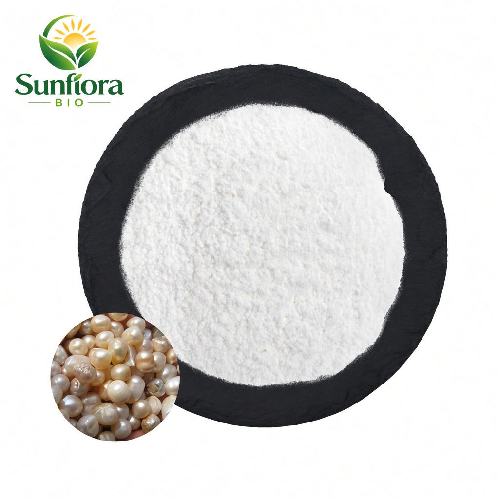 Sunflora Supply Natural Water Soluble Pure Cosmetic Skincare Pearl Powder
