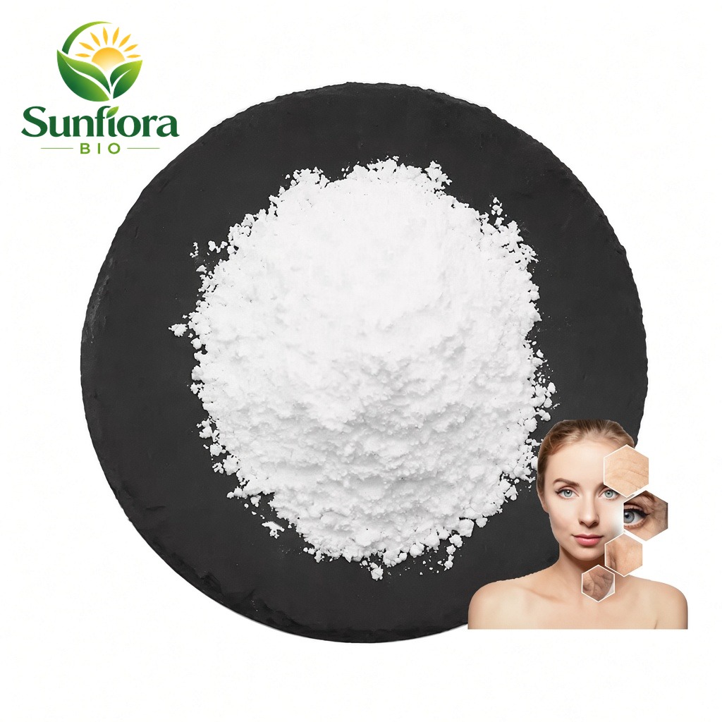 Sunflora Supply Acetyl Hexapeptide-8 Powder Cosmetic Ingredient High Purity 99% Acetyl Hexapeptide 8